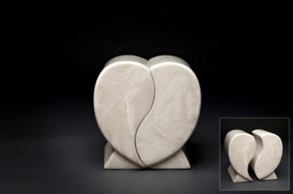 Marble Heart Companion | [Premium] Rustco Cremation & Burial Chapel