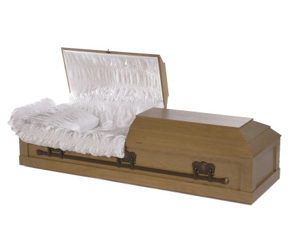 Oak Veneer | [Premium] Rustco Cremation & Burial Chapel
